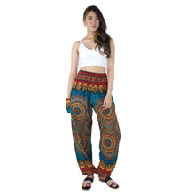 Load image into Gallery viewer, Deep Mandala Women&#39;s Harem Pants in Ocean Blue PP0004 020239 02