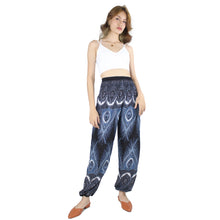 Load image into Gallery viewer, Droplet Eye Women&#39;s Harem Pants in Black PP0004 020240 06