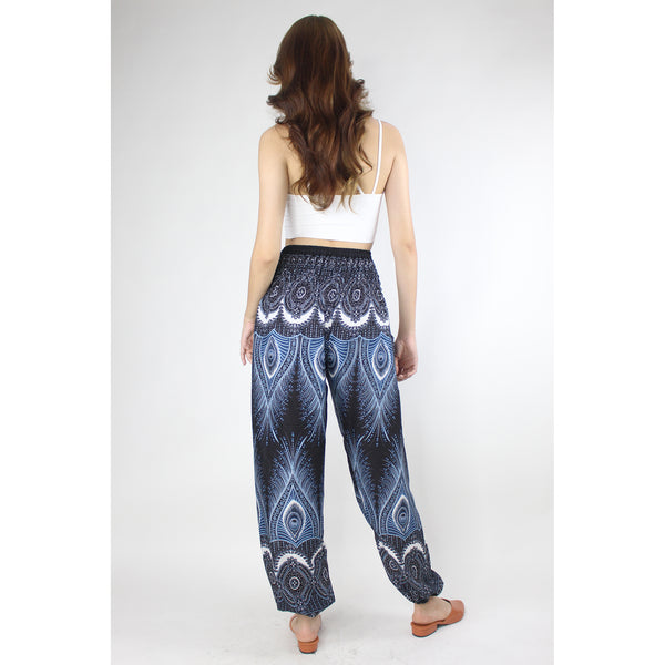 Droplet Eye Women's Harem Pants in Black PP0004 020240 06