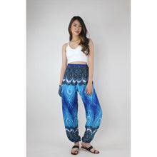 Load image into Gallery viewer, Droplet Eye Women&#39;s Harem Pants in Blue PP0004 020240 01