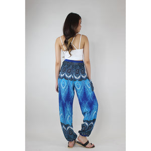 Droplet Eye Women's Harem Pants in Blue PP0004 020240 01