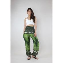 Load image into Gallery viewer, Droplet Eye Women&#39;s Harem Pants in Green PP0004 020240 05