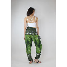 Load image into Gallery viewer, Droplet Eye Women&#39;s Harem Pants in Green PP0004 020240 05