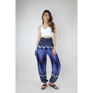 Droplet Eye Women's Harem Pants in Navy PP0004 020240 03