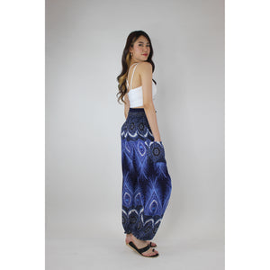 Droplet Eye Women's Harem Pants in Navy PP0004 020240 03