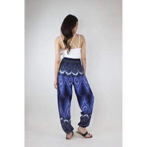 Droplet Eye Women's Harem Pants in Navy PP0004 020240 03