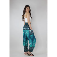 Load image into Gallery viewer, Droplet Eye Women&#39;s Harem Pants in Ocean Blue PP0004 020240 02