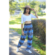 Load image into Gallery viewer, Paisley Buddha 2 women harem pants in Blue PP0004 020002 05