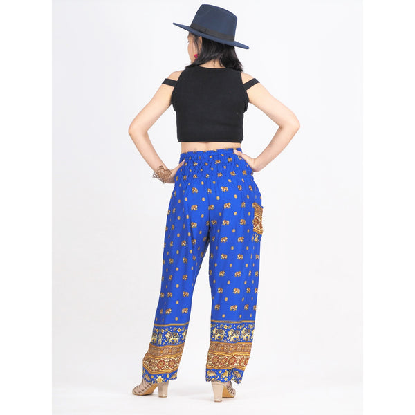 Elephant 99 women harem pants in Bright Navy PP0004 020099 01