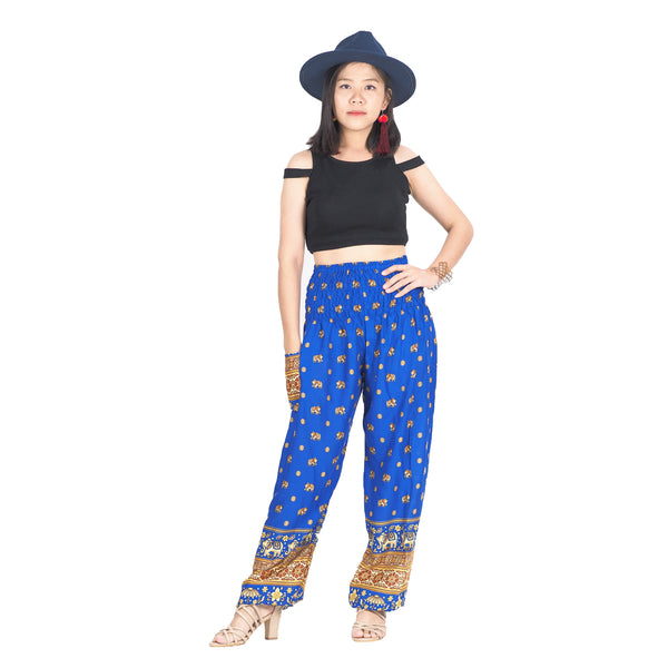 Elephant 99 women harem pants in Bright Navy PP0004 020099 01