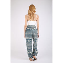 Load image into Gallery viewer, Elephant Temple 14 women Harem Pants in Ocean Blue PP0004 020014 03