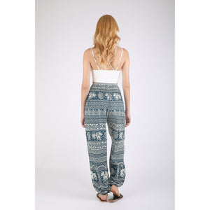 Elephant Temple 14 women Harem Pants in Ocean Blue PP0004 020014 03