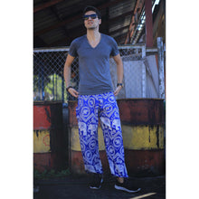 Load image into Gallery viewer, Buddha Elephant 9 men/women harem pants in Bright Blue PP0004 020009 07