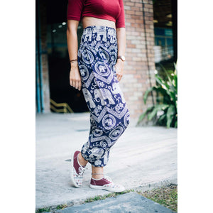 Buddha Elephant 9 women harem pants in Purple PP0004 020009 03