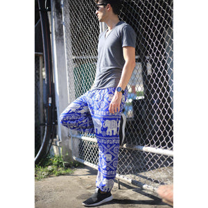 Imperial Elephant 5 men/women harem pants in Bright Navy PP0004 020005 06