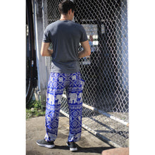 Load image into Gallery viewer, Imperial Elephant 5 men/women harem pants in Bright Navy PP0004 020005 06