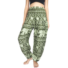 Load image into Gallery viewer, Elephant classic 29 women harem pants in Green PP0004 020029 04