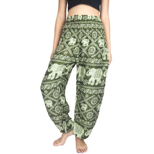 Elephant classic 29 women harem pants in Green PP0004 020029 04