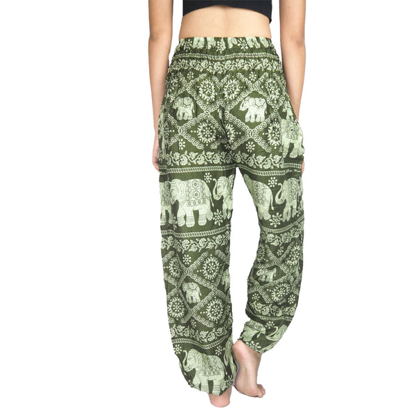 Elephant classic 29 women harem pants in Green PP0004 020029 04