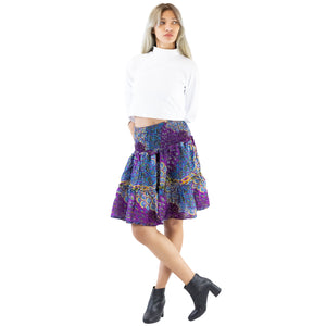 Feather Bed Women's Skirt in Purple SK0090 020076 05