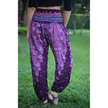 Load image into Gallery viewer, Peacock Heaven 58 women harem pants in Purple PP0004 020058 04