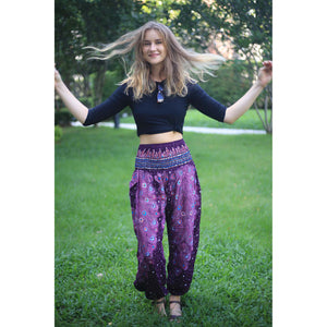 Peacock Heaven 58 women harem pants in Purple PP0004 020058 04