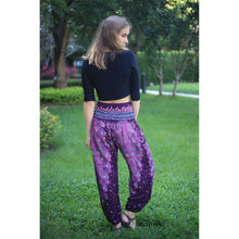 Load image into Gallery viewer, Peacock Heaven 58 women harem pants in Purple PP0004 020058 04