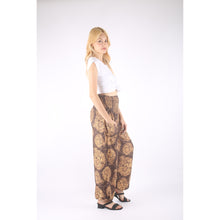 Load image into Gallery viewer, Floral Classic 98 women harem pants in Brown PP0004 020098 01