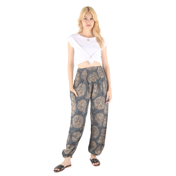 Floral Classic 98 women harem pants in Gray PP0004 020098 06