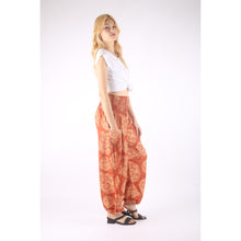 Load image into Gallery viewer, Floral Classic 98 women harem pants in Orange PP0004 020098 04