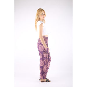 Floral Classic 98 women harem pants in Purple PP0004 020098 10