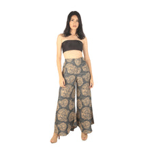 Load image into Gallery viewer, Floral Classic Women&#39;s Palazzo Pants in Gray PP0037 020098 06