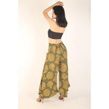 Load image into Gallery viewer, Floral Classic Women&#39;s Palazzo Pants in Green PP0037 020098 07