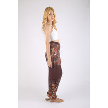 Load image into Gallery viewer, Floral Royal 10 Women Harem Pants in Brown PP0004 020010 05