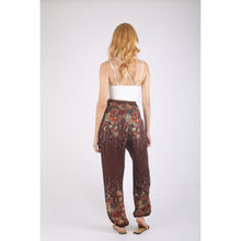 Load image into Gallery viewer, Floral Royal 10 Women Harem Pants in Brown PP0004 020010 05