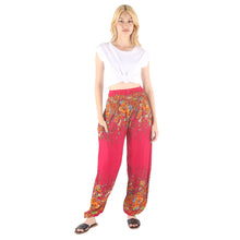 Load image into Gallery viewer, Floral Royal 10 women harem pants in Pink PP0004 020010 04