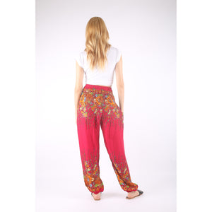 Floral Royal 10 women harem pants in Pink PP0004 020010 04