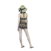 Load image into Gallery viewer, Flower Women&#39;s Swimwear in Black JP0010 020303 01