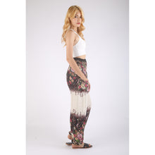 Load image into Gallery viewer, Flowers 100 women harem pants in Cream PP0004 020100 01