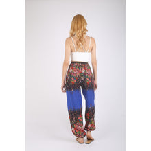 Load image into Gallery viewer, Flowers 101 women Harem Pants in Blue PP0004 020101 07