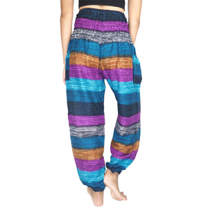 Funny Stripe 21 women harem pants in Ocean Blue PP0004 020021 02