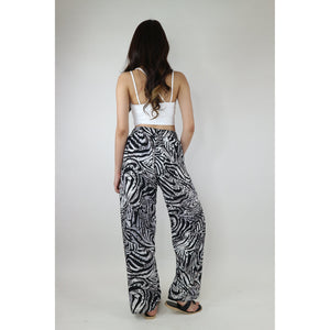 Hanno Women's Lounge Drawstring Pants in Black White PP0216 130023 01