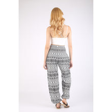 Load image into Gallery viewer, Hilltribe strip men/women&#39;s harem pants in White PP0004 020049 06