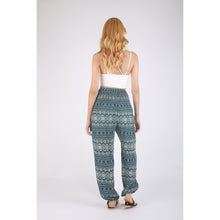 Load image into Gallery viewer, Hilltribe strip women&#39;s harem pants in Green PP0004 020049 01
