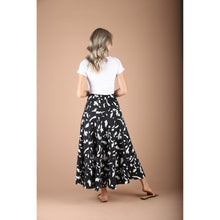 Load image into Gallery viewer, Cactus Women&#39;s Bohemian Skirt in Black SK0033 130003 01