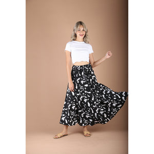 Cactus Women's Bohemian Skirt in Black SK0033 130003 01