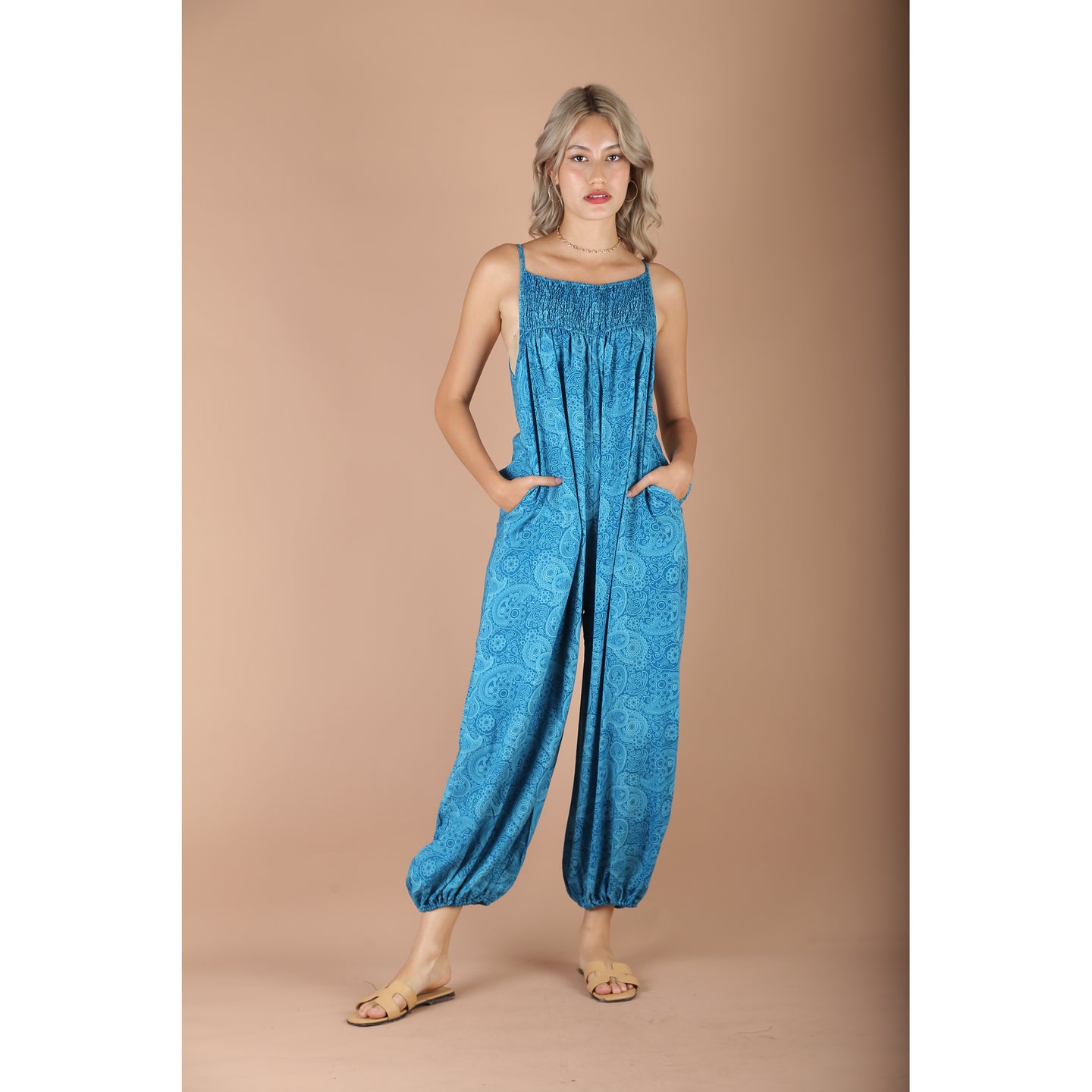 Paisley Women's Jumpsuit in Blue JP0091 020016 04