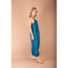 Load image into Gallery viewer, Monotone Mandala Women&#39;s Jumpsuit in Ocean Blue JP0091 020031 06