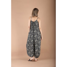 Load image into Gallery viewer, Flower Women&#39;s Jumpsuit in Black  JP0091 020146 01