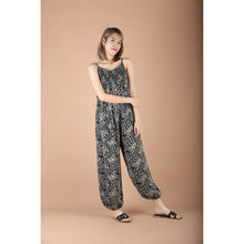 Load image into Gallery viewer, Flower Women&#39;s Jumpsuit in Black  JP0091 020146 01